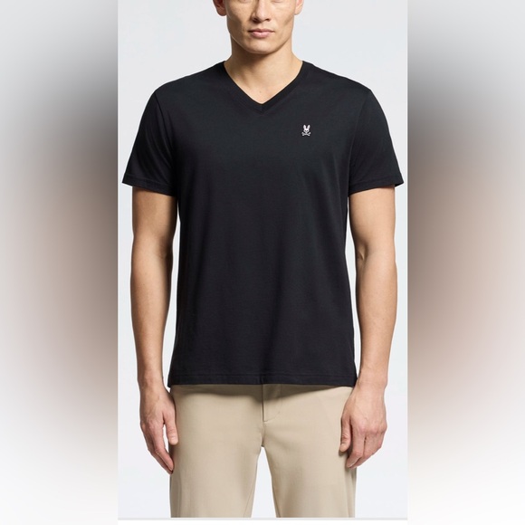 Psycho Bunny Classic V-neck Tshirt - Picture 1 of 6